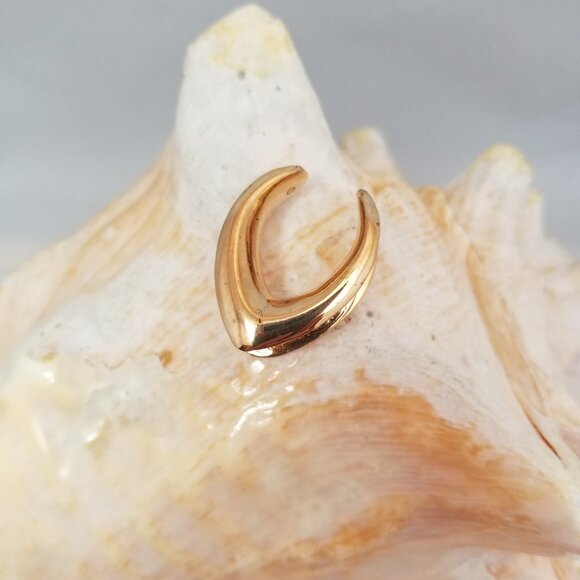 Pair Ear Saddles Rose Bronze Platform Plugs NWT 18mm 11/16 large gauges - Picture 2 of 3